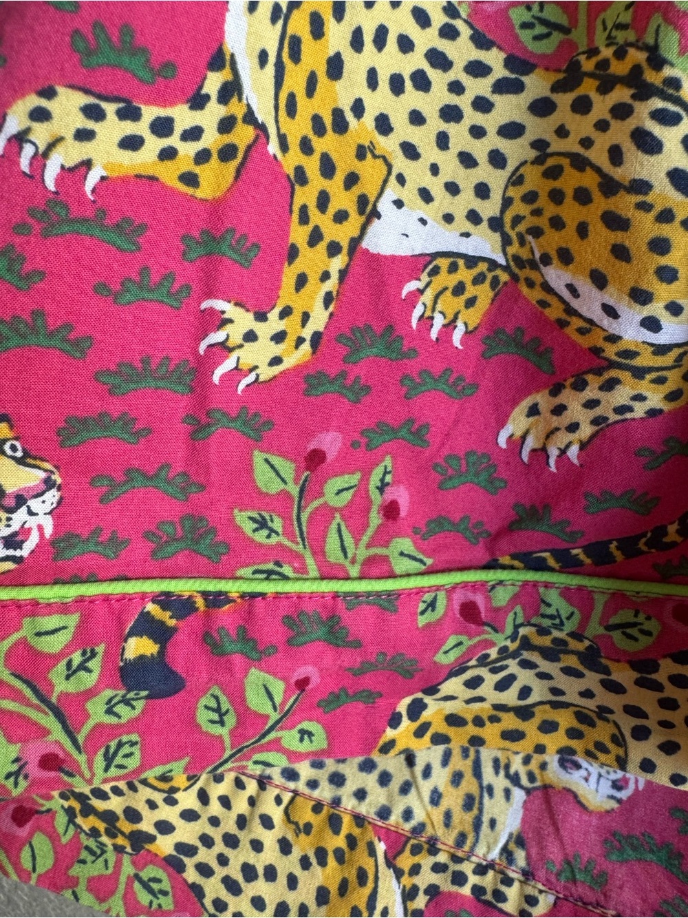 Printfresh Pink Leopard-Print Drawstring Shorts - Picture 3 of 6